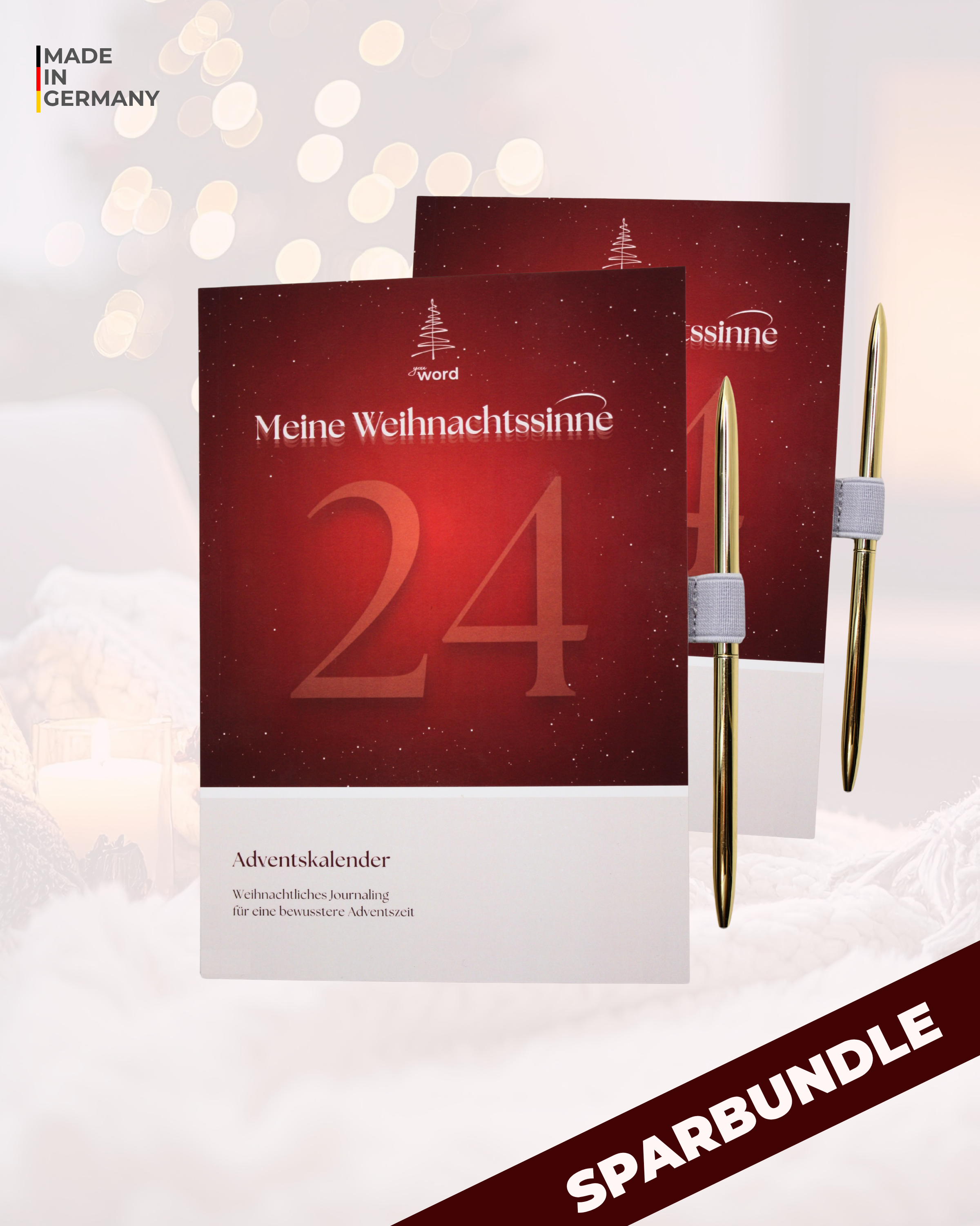 Bundle - 2x Meine Weihnachtssinne | Adventskalender Journal